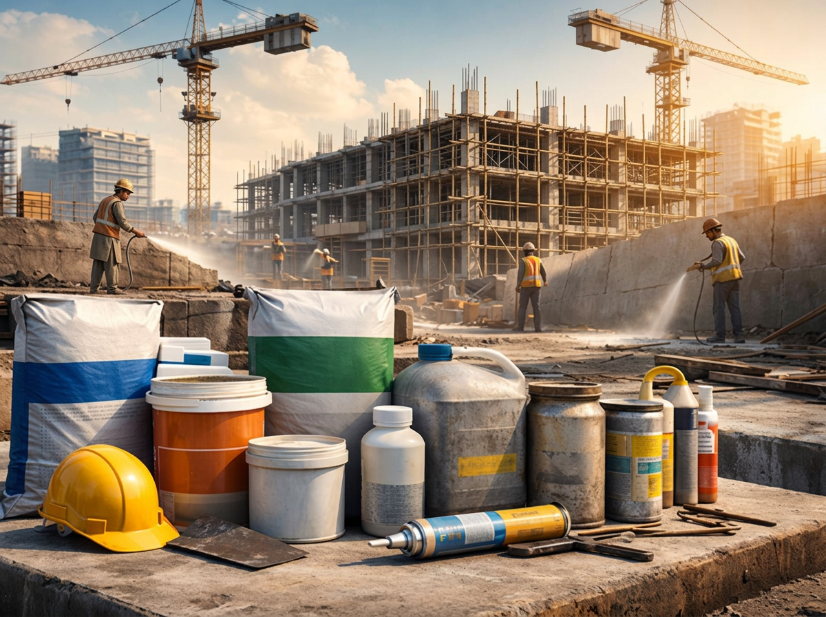 Construction Chemicals - The Backbone of Modern Infrastructure
